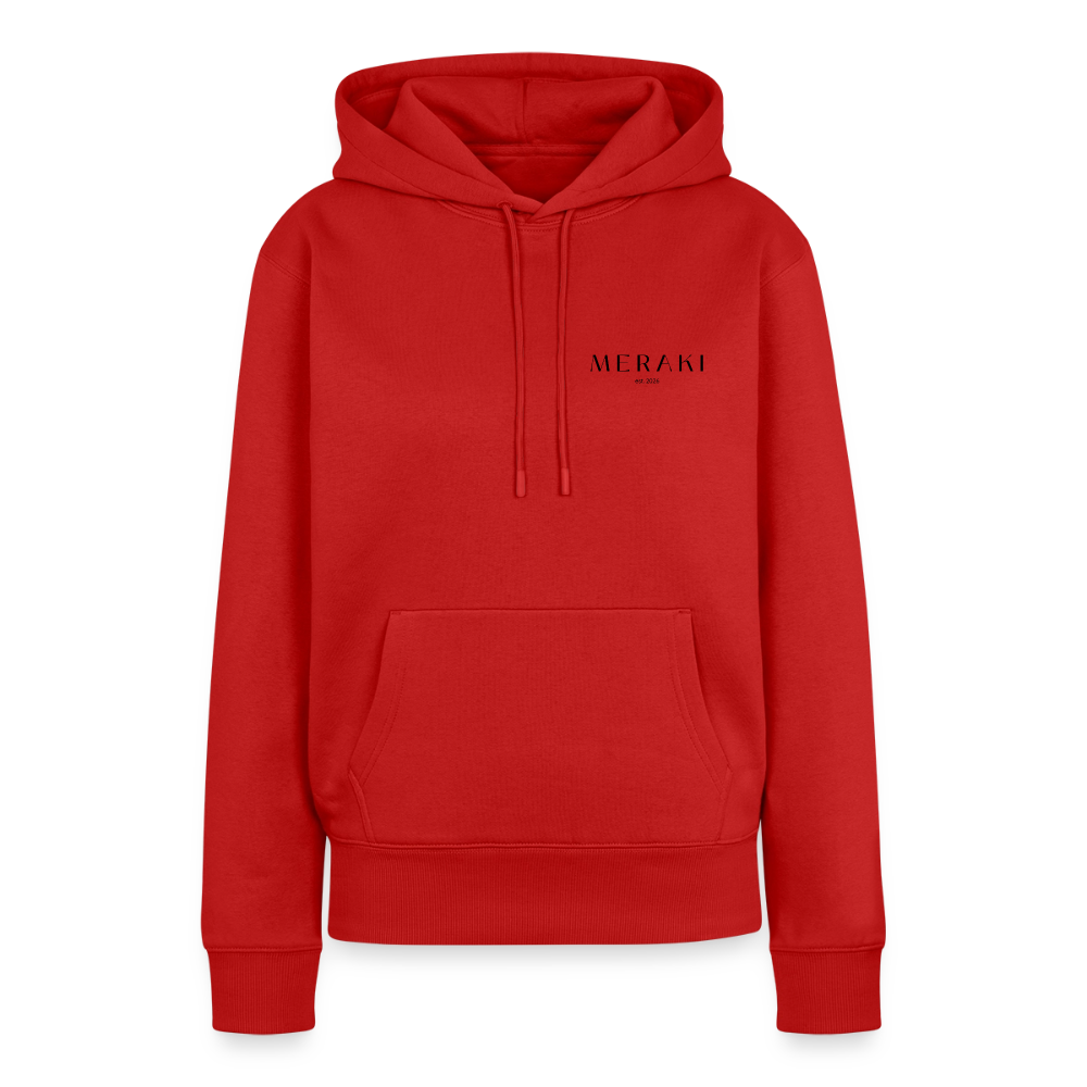 Frauen Premium Hoodie - Rot
