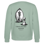 Stanley/Stella Unisex Bio-Sweatshirt CHANGER - Helles Graugrün