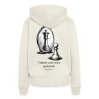 Frauen Premium Hoodie - Naturweiß
