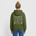 Oversized Heavyweight Hoodie - Sommergefühle - Khaki