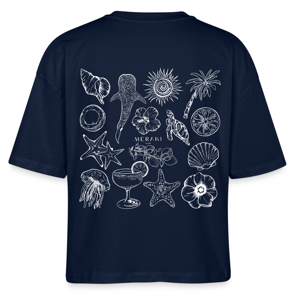 Stanley/Stella Frauen Boxy Bio-T-Shirt Nova - Navy