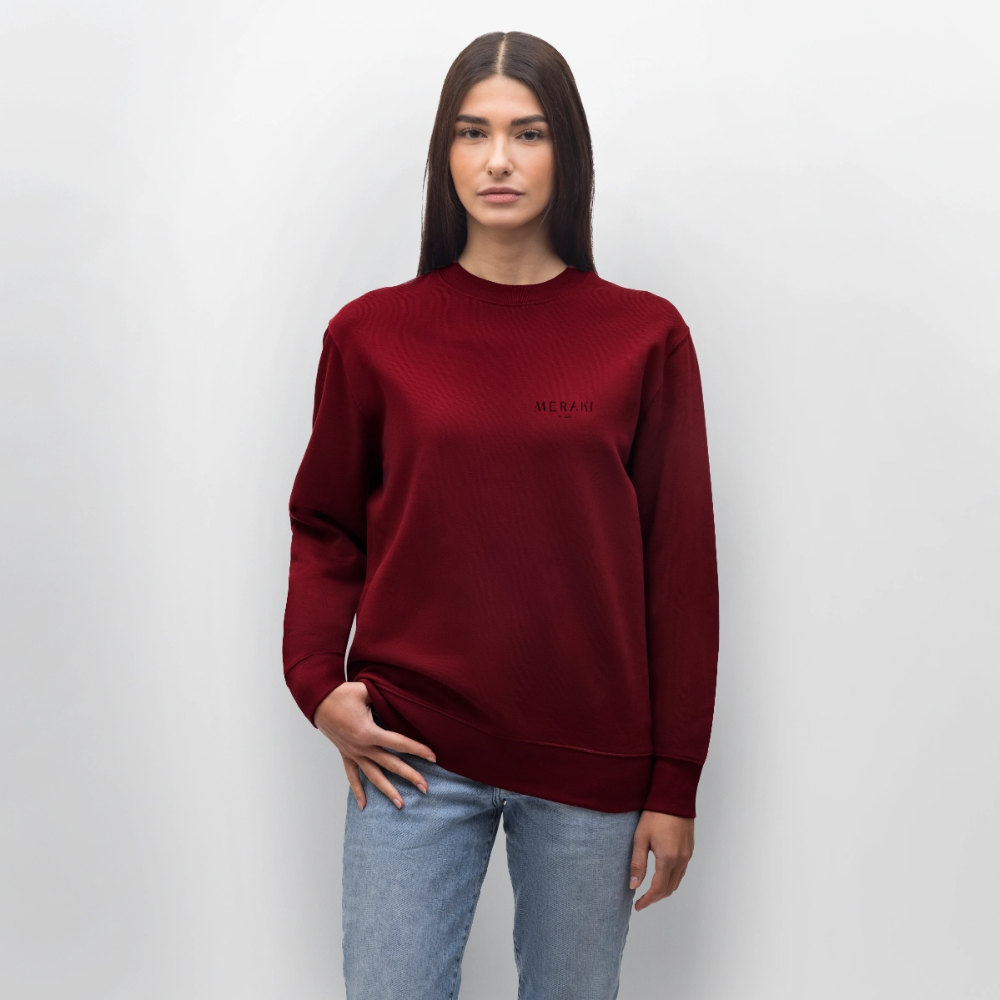Stanley/Stella Unisex Bio-Sweatshirt CHANGER - Burgunderrot