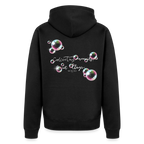 Männer Premium Kapuzenjacke - Schwarz
