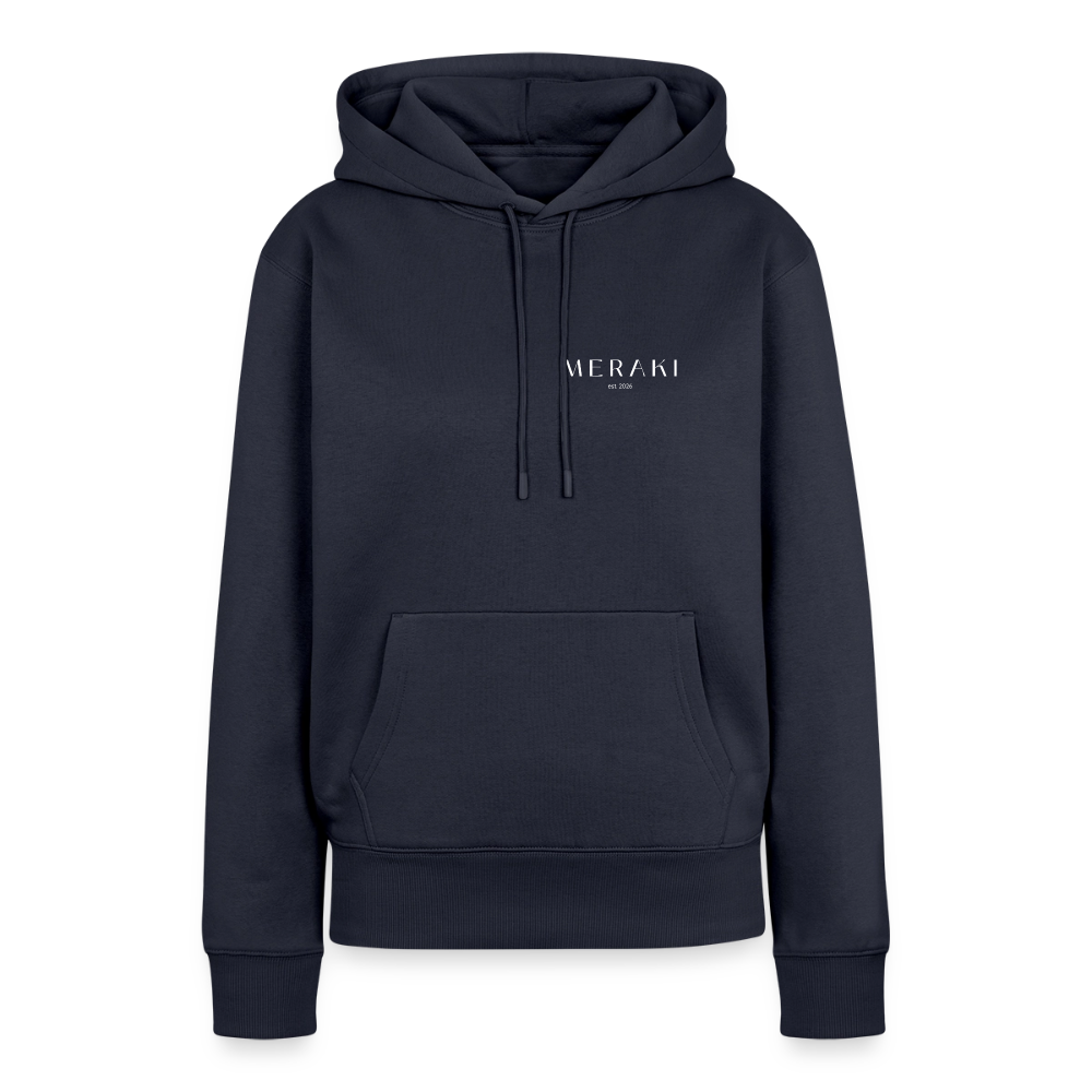 Frauen Premium Hoodie - Navy