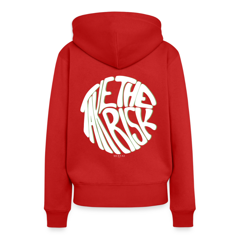 Frauen Premium Hoodie - Rot