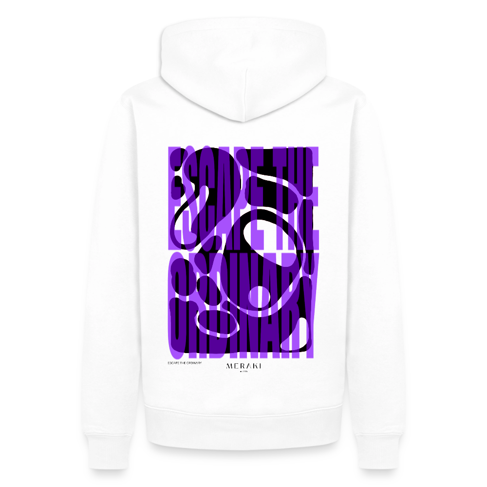 Männer Premium Hoodie - Weiß