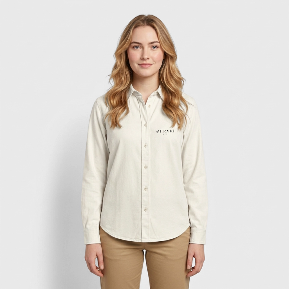 Relaxed Fit Bio Hemd - Natur