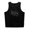 Cropped Frauen Organic Tank Top - Schwarz