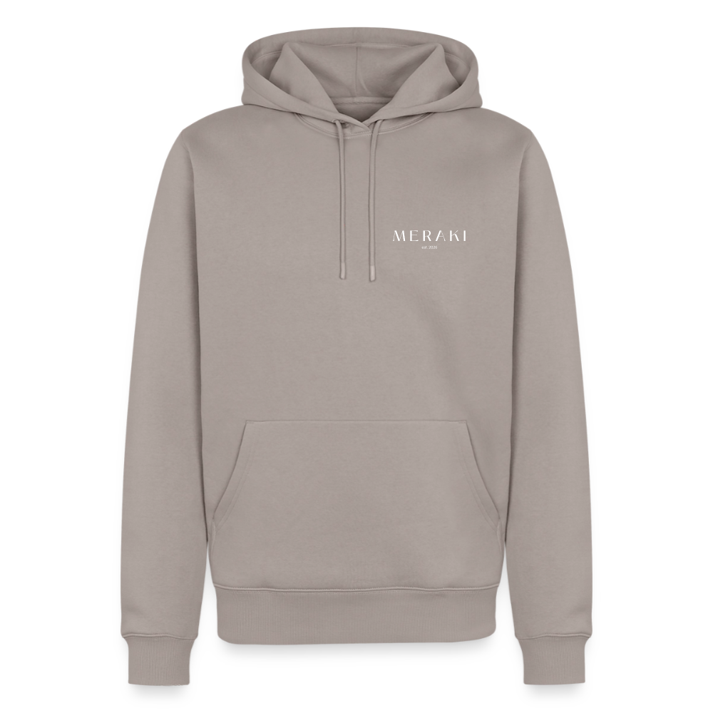 Männer Premium Hoodie - Taupe