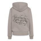 Frauen Premium Hoodie - Taupe