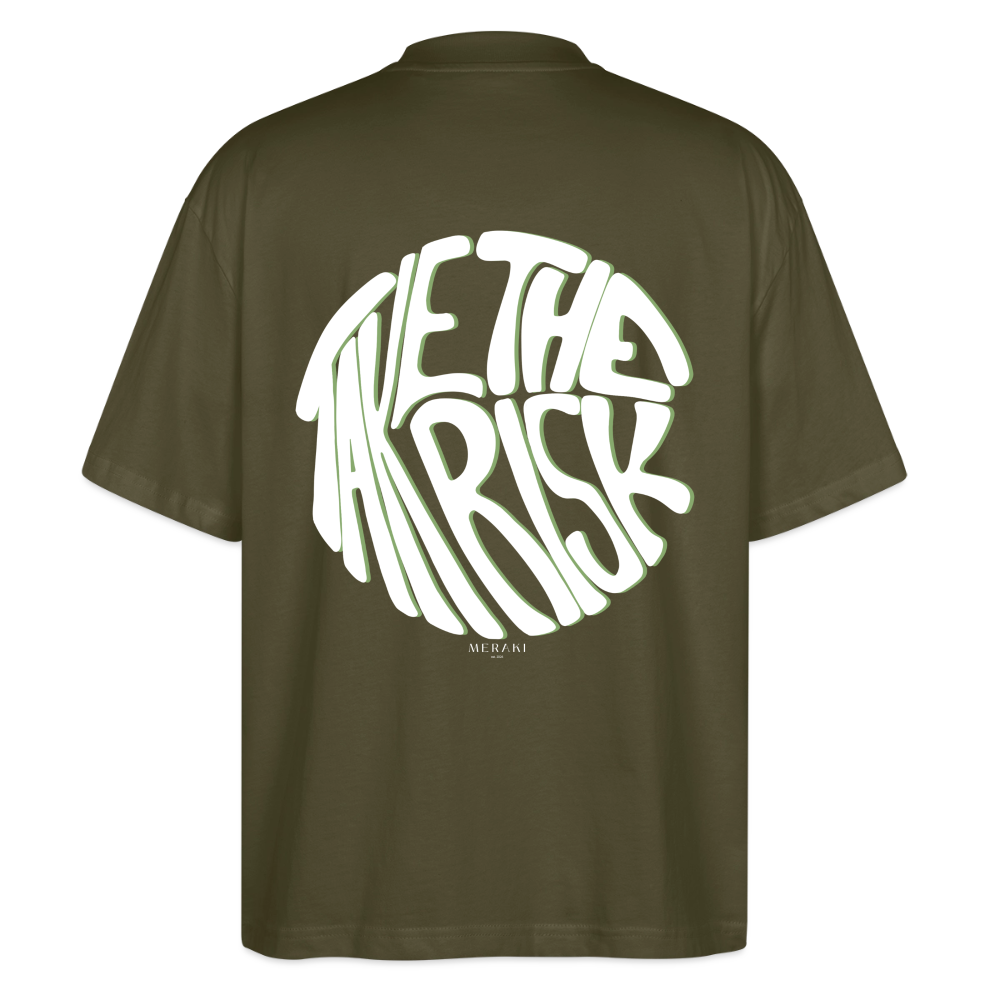 Stanley/Stella Oversized Unisex Bio T-Shirt - Khaki