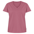 Frauen Bio-T-Shirt mit V-Ausschnitt von Stanley & Stella - Mauve