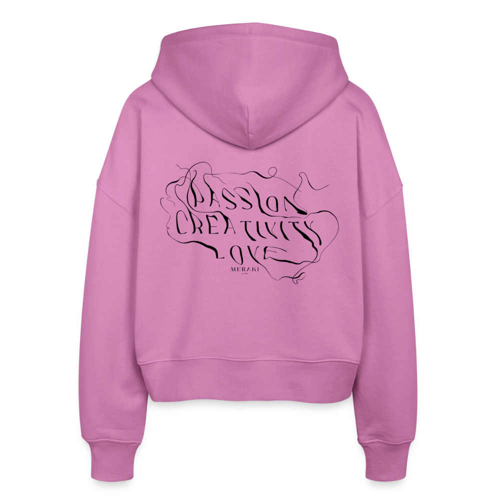 Stanley/Stella Boxy Frauen Bio Zip Hoodie Ida - Pink