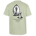 Oversized Heavyweight T-Shirt - CHESS - Leichtes Salbeigrün 