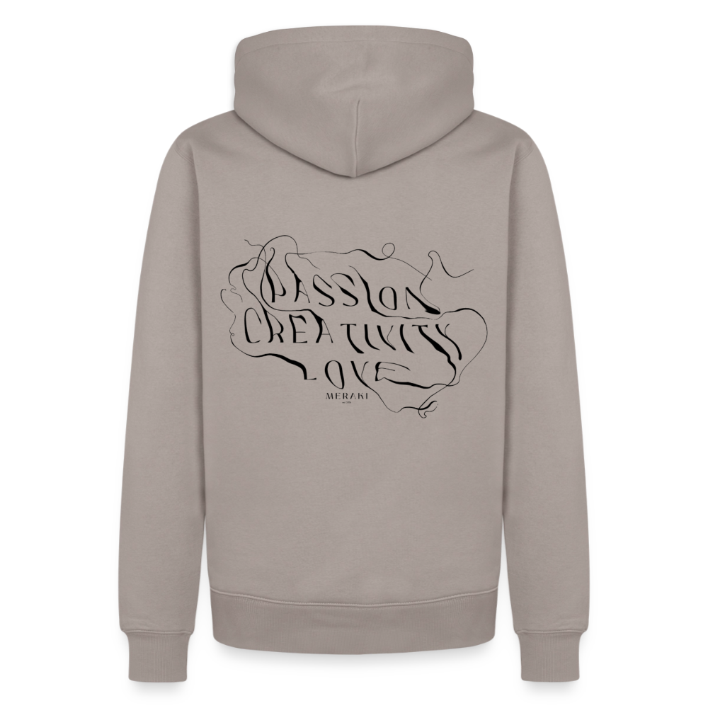 Männer Premium Hoodie - Taupe
