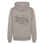 Männer Premium Hoodie - Taupe