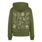 Frauen Premium Hoodie - Khaki