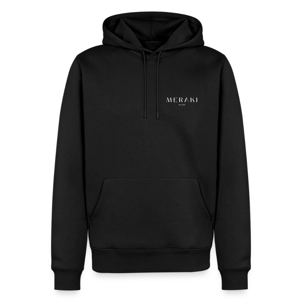 Männer Premium Hoodie - Schwarz