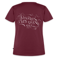 Frauen Premium T-Shirt - Burgunderrot