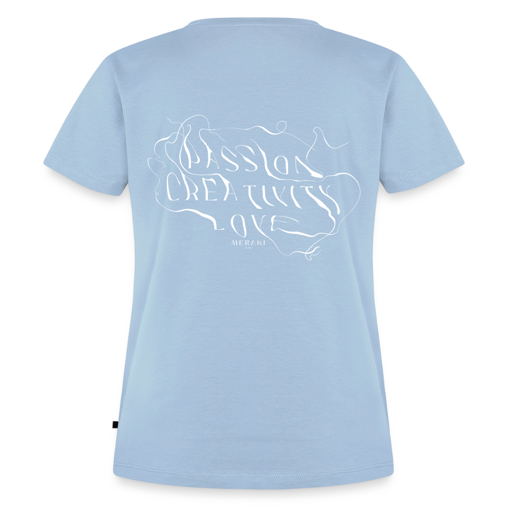 Frauen Premium T-Shirt - Hellblau
