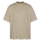 Stanley/Stella Oversized Unisex Organic T-shirt Blaster 2.0 - PASSION, CREATIVITY, LOVE - stone