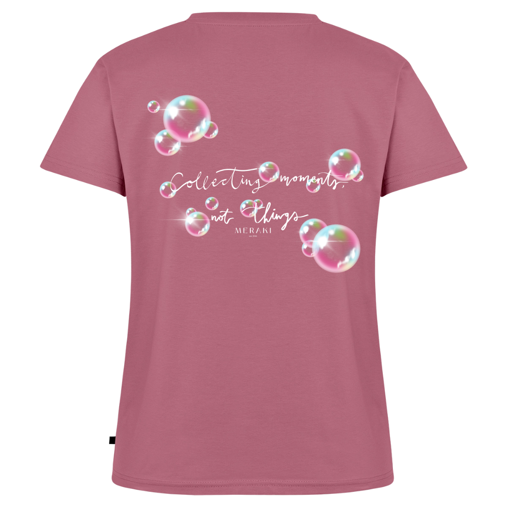 Frauen Bio-T-Shirt mit V-Ausschnitt von Stanley & Stella - Mauve