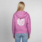 Stanley/Stella Boxy Frauen Bio Zip Hoodie Ida - Pink