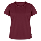 Frauen Premium T-Shirt - Burgunderrot