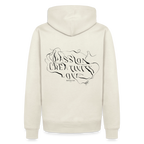 Männer Premium Hoodie - Naturweiß