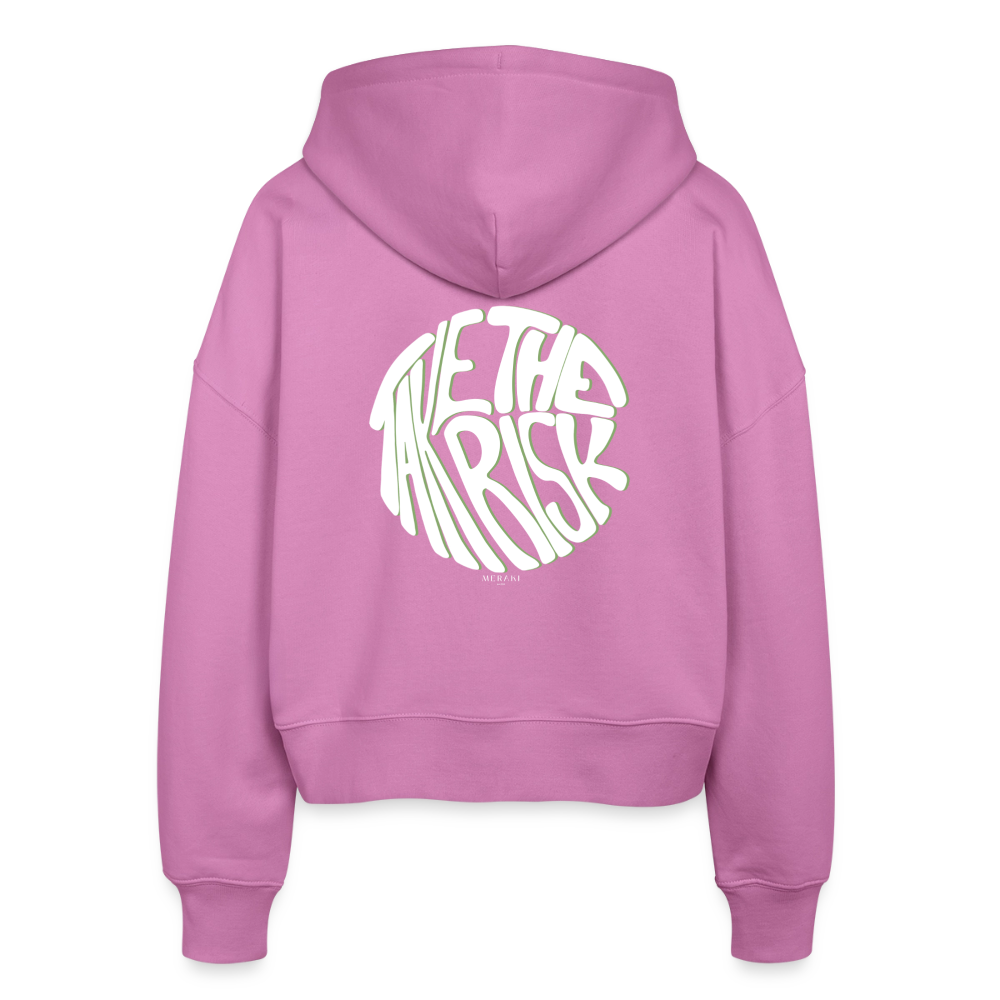 Stanley/Stella Boxy Frauen Bio Zip Hoodie Ida - Pink