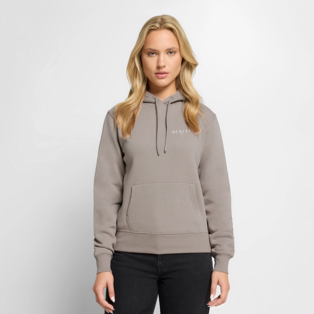 Frauen Premium Hoodie - Taupe