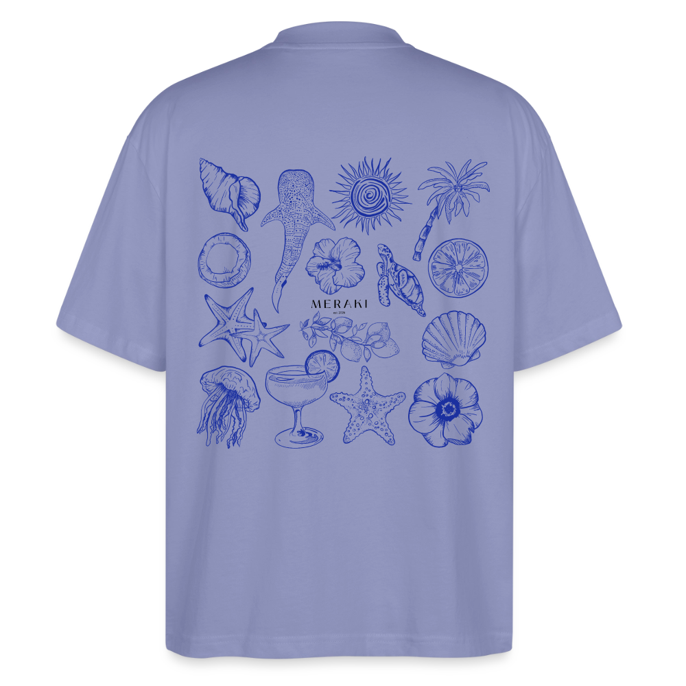 Stanley/Stella Oversized Unisex Bio T-Shirt Blaster 2.0 - Violett