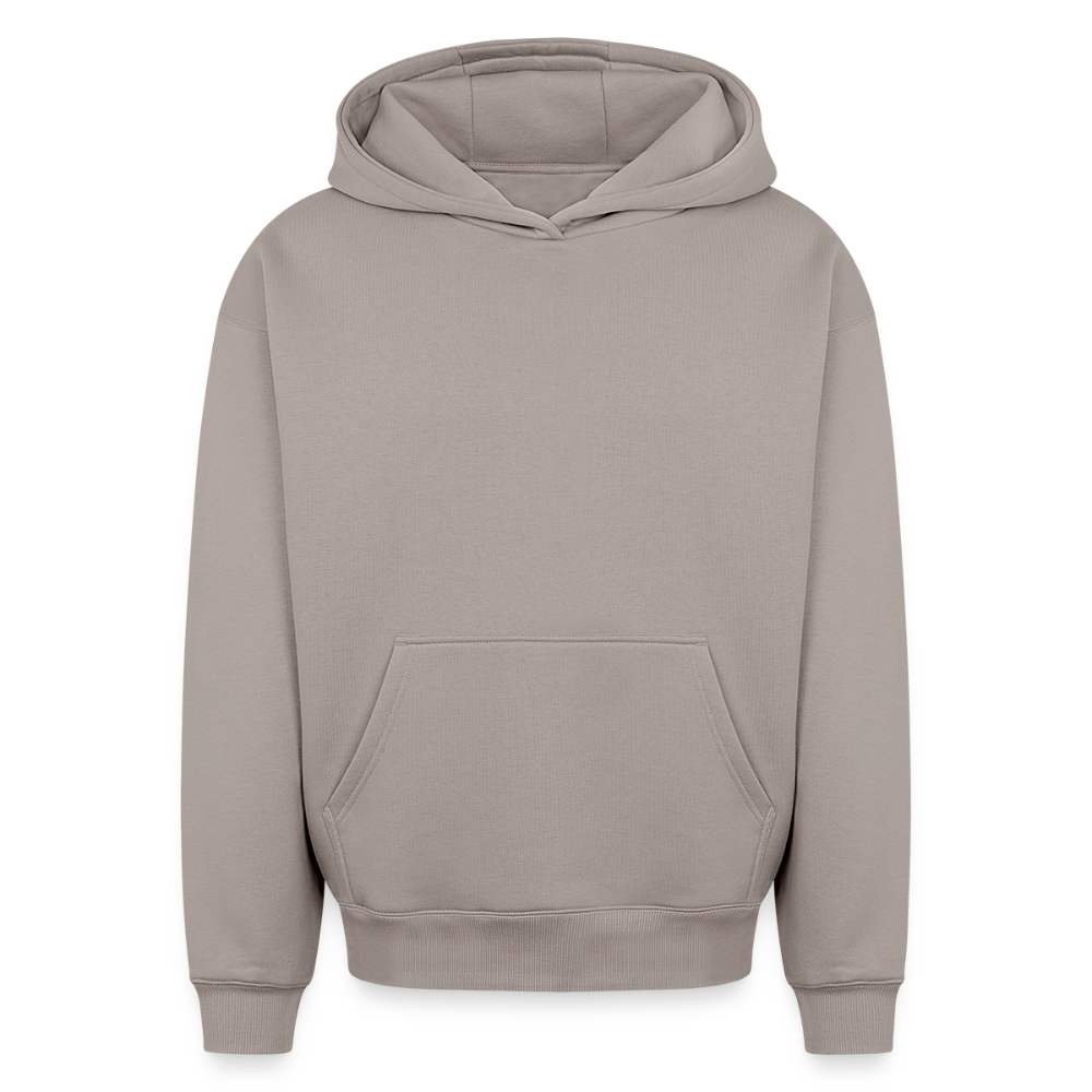 Oversized Heavyweight Hoodie - CHESS - Taupe