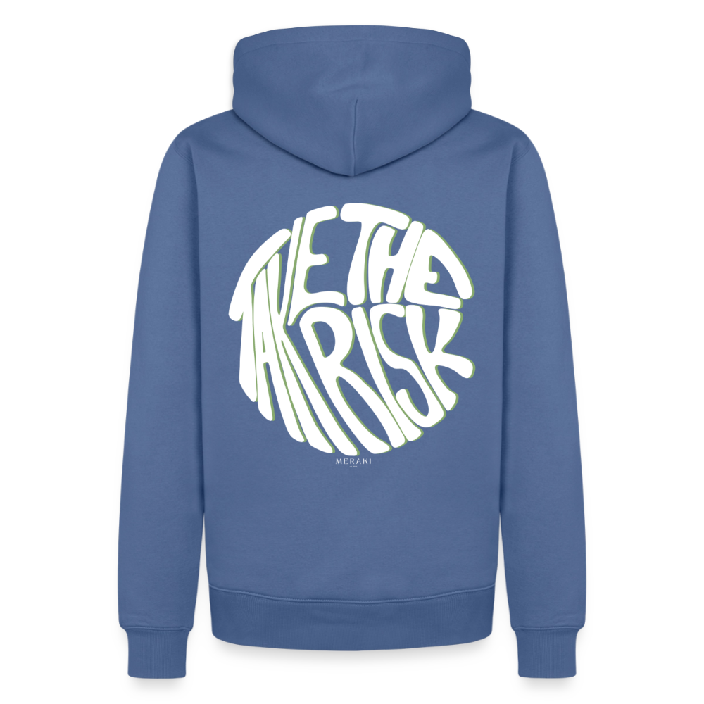 Männer Premium Hoodie - Taubenblau