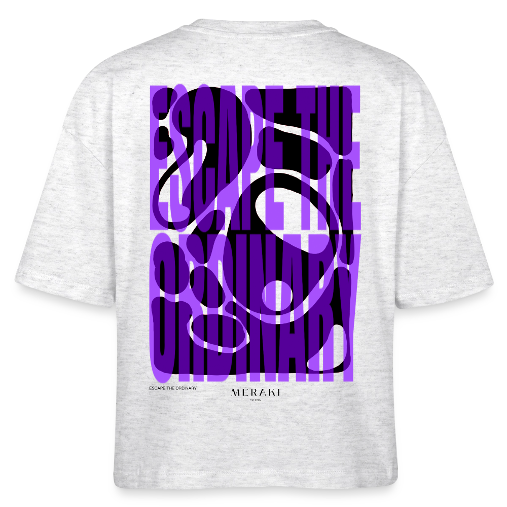 Stanley/Stella Frauen Boxy Bio-T-Shirt Nova - Weiß meliert