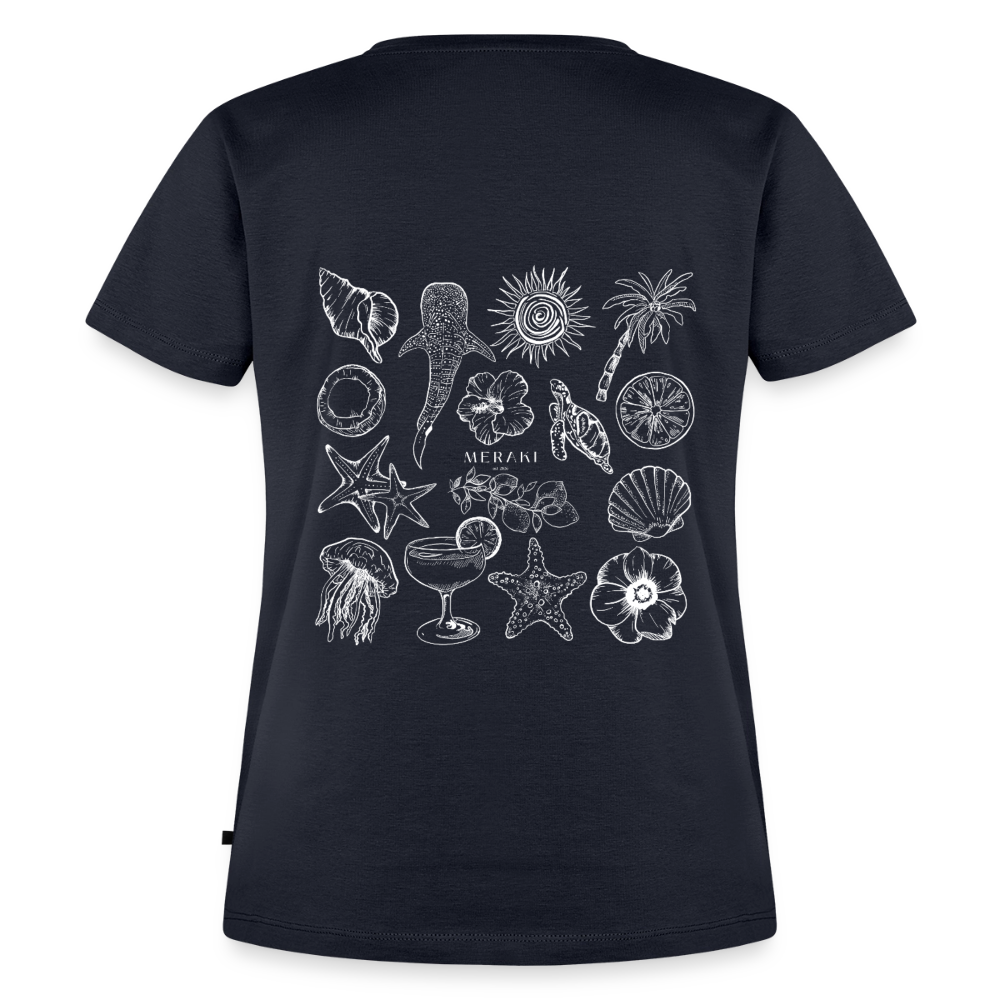 Frauen Premium T-Shirt - Navy