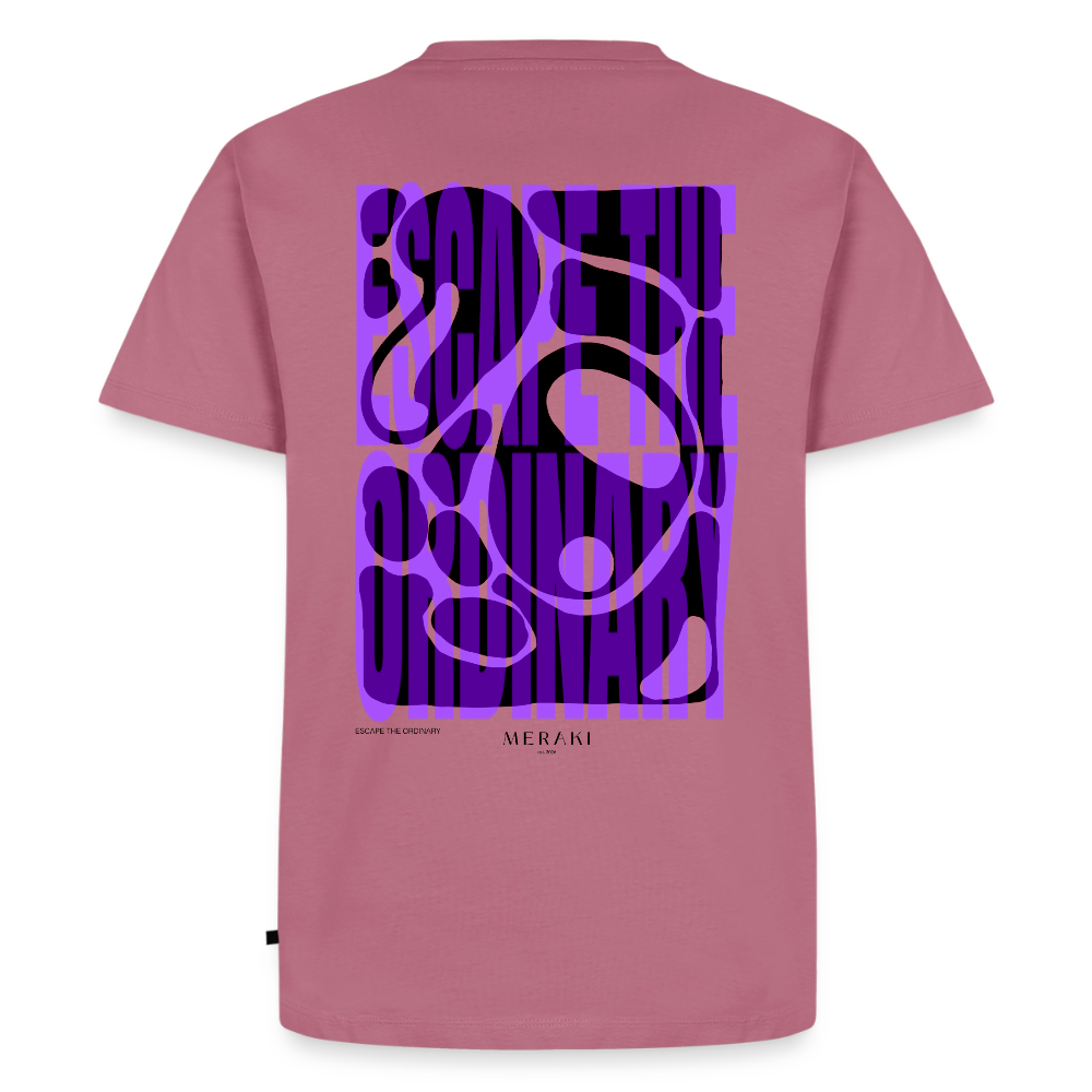 Männer Premium T-Shirt - ESCAPE THE ORDENARY - Mauve