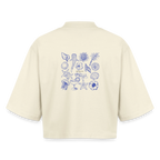 Boxy Frauen Recyceltes 1/2 Sleeved T-Shirt by Stanley/Stella - Natur