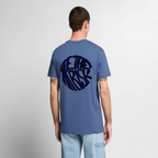 Männer Premium T-Shirt - TAKE THE RISK - Taubenblau