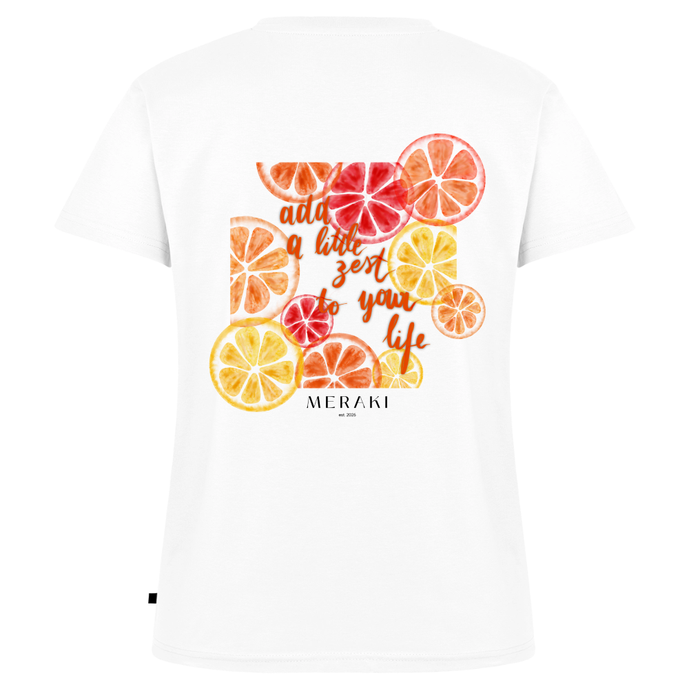 Frauen Bio-T-Shirt mit V-Ausschnitt von Stanley & Stella - Weiß