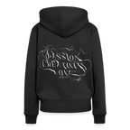 Frauen Premium Hoodie - Schwarz