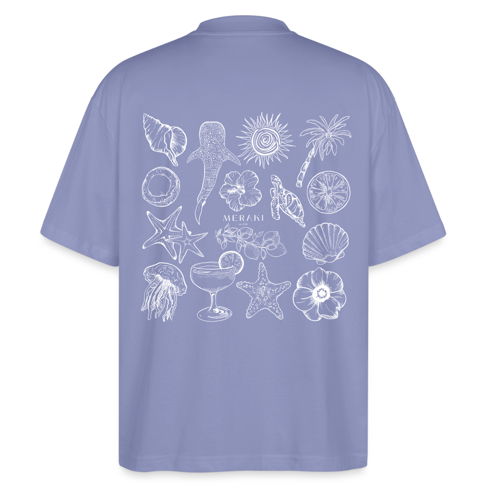 Stanley/Stella Oversized Unisex Bio T-Shirt Blaster 2.0 - Violett