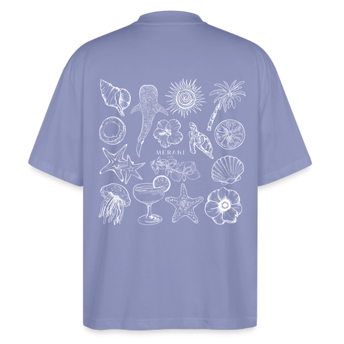 Stanley/Stella Oversized Unisex Bio T-Shirt Blaster 2.0 - Violett
