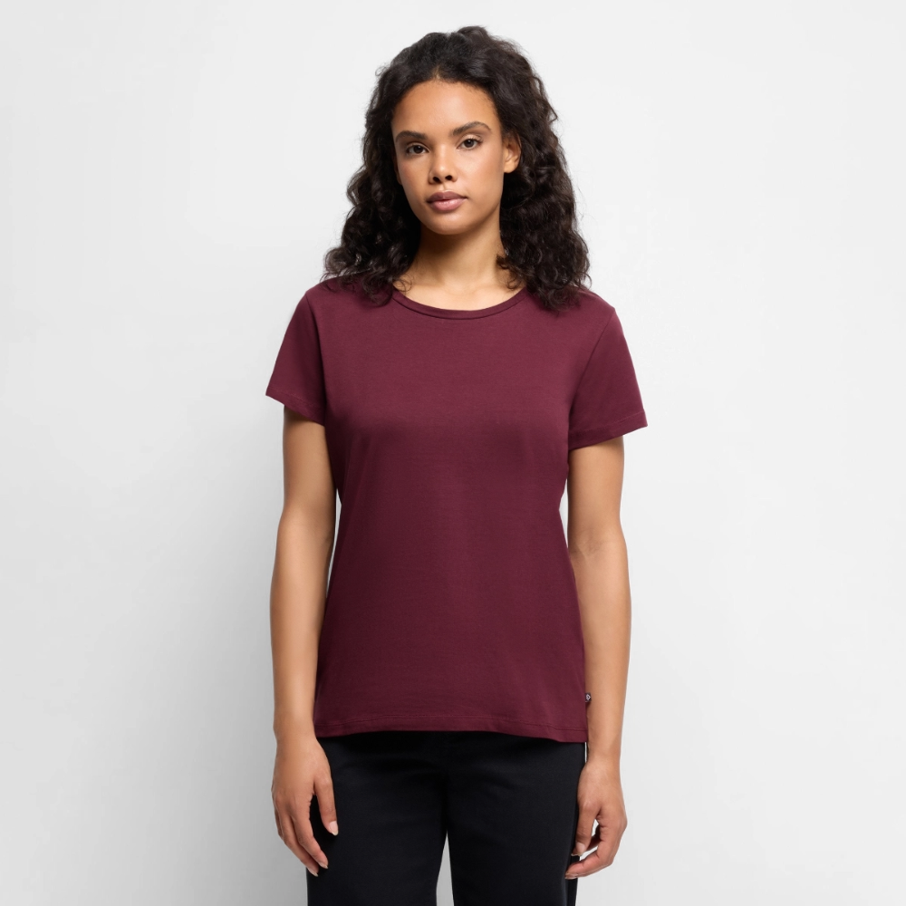 Frauen Premium T-Shirt - Burgunderrot