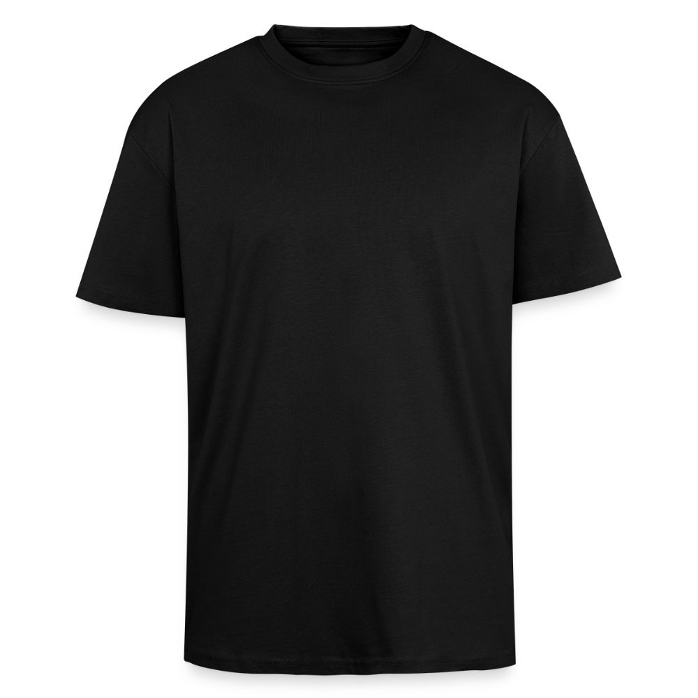 Oversized Heavyweight T-Shirt - PASSION CREATIVITY LOVE - Schwarz