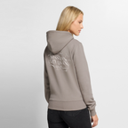 Frauen Premium Hoodie - Taupe