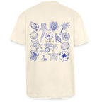 Oversized Heavyweight T-Shirt - Sommergefühle - Creme