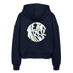 Stanley/Stella Boxy Frauen Bio Zip Hoodie Ida - Navy