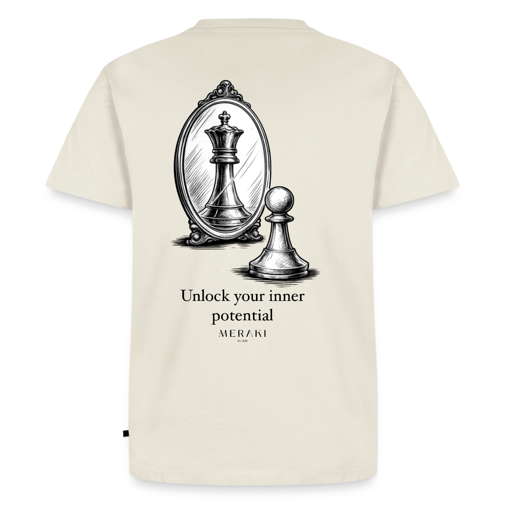 Männer Premium T-Shirt - Naturweiß