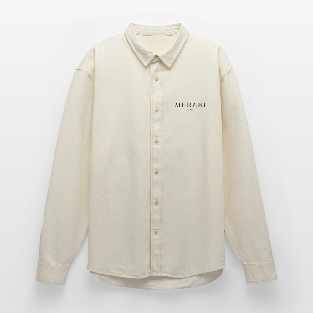 Relaxed Fit Bio Hemd - Natur